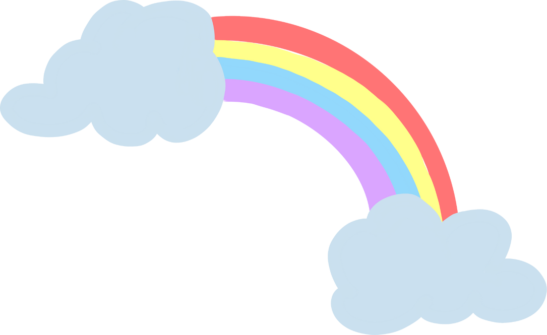 Cute Rainbow Icon  